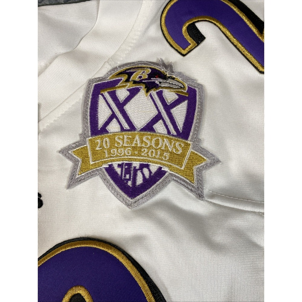 NFL Baltimore Ravens Justin Forsett 29 Nike White Sewn Jersey Women's Medium - Picture 4 of 10